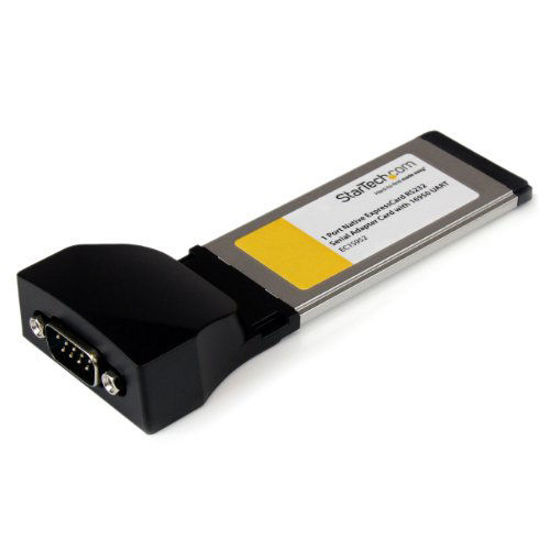 Picture of StarTech.com 1 Port Native ExpressCard RS232 Serial Adapter Card with 16950 UART - ExpressCard 54 Serial Card (EC1S952)