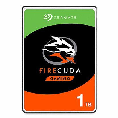 Picture of Seagate FireCuda 1TB Solid State Hybrid Drive Performance SSHD - 2.5 Inch SATA 6GB/s Flash Accelerated for Gaming PC Laptop - Frustration Free Packaging (ST1000LX015)