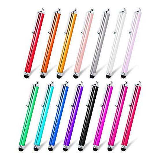 10x Universal Touch Screen Pen Metal Stylus For iPhone iPad Samsung Phone  Tablet
