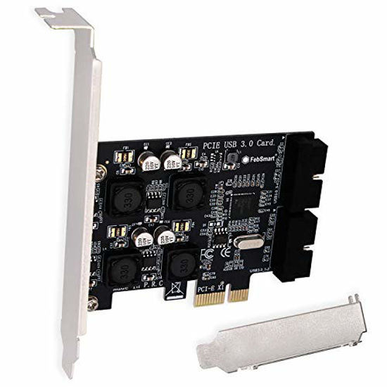 PCIE To Internal 2 Port 19Pin Header USB 3.0 Expansion Card For Windows XP/7 /10