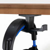 Picture of Brainwavz BigT Under Desk Headphone Stand Mount Holder, for Gaming, Music, Mobile Headsets Hanger, No Screws (Black)