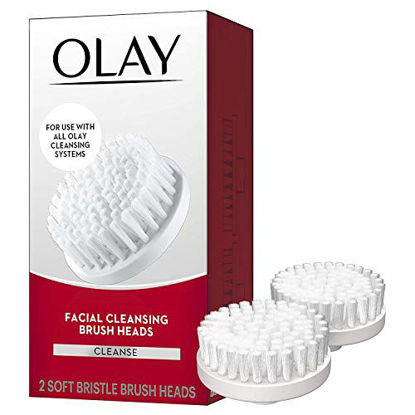 Picture of Olay Facial Cleaning Brush ProX, Advanced Facial Cleansing System Replacement Brush Heads, 2 Count