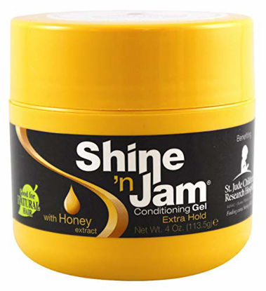 Picture of Shine N Jam Conditioning Gel Extra Hold 4 Ounce (2 Pack)