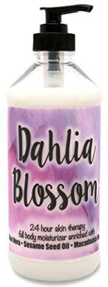 Picture of The Lotion Company 24 Hour Skin Therapy Lotion, Dahlia Blossom, 16 Ounce
