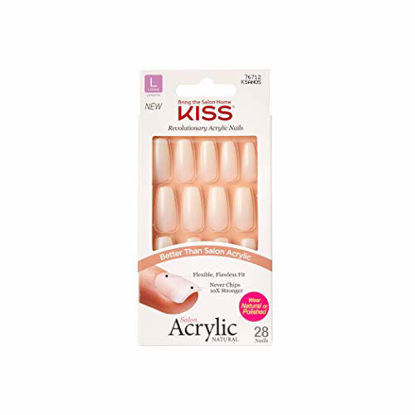 Picture of KISS Salon Acrylic Natural Nails KSAN (1 PACK, KSAN05)
