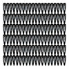 Picture of 120 Pack 2 Inch Black Color Barrettes Women Metal Snap Hair Clips Accessories