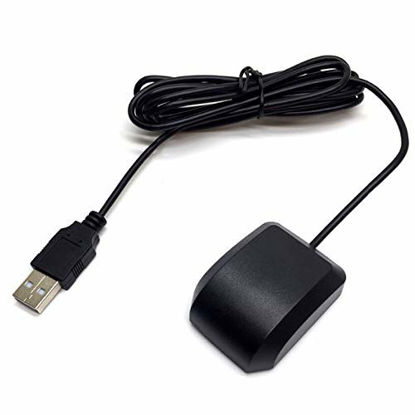 Picture of Onyehn VK-162 G-Mouse USB GPS Dongle Navigation Module/GPS USB Engine Board External GPS Antenna Remote Mount USB GPS Receiver for Raspberry Pi Support Google Earth Window Linux