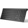 Picture of [2020 Upgraded] iClever BK10 Bluetooth Keyboard, Universal Wireless Keyboard, Rechargeable Bluetooth 5.1 Multi Device Keyboard with Number Pad Full Size Stable Connection for Windows, iOS, Android