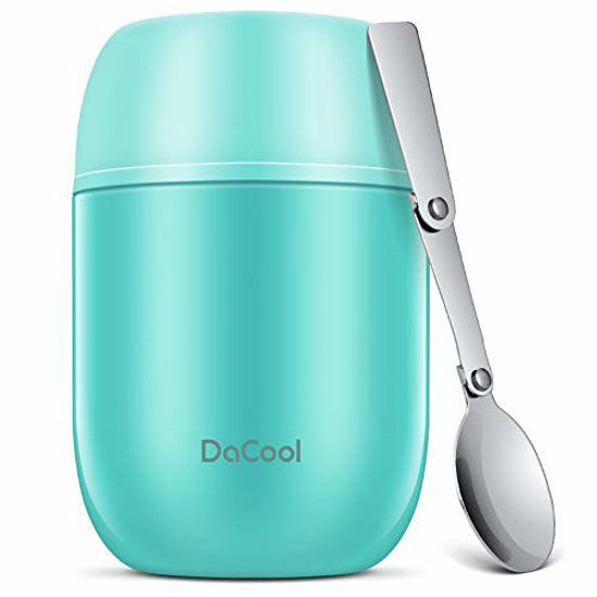 Da Cool Insulated Food Jar 27 OZ With Thermal Lunch Bag Vacuum