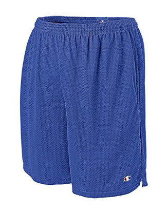 Picture of Champion Men's 9" Mesh Short with Pockets, Blue, X-Large