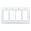 Picture of Franklin Brass W35252-PW-C Classic Architecture Single Switch Wall Plate/Switch Plate/Cover, White