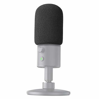 Picture of Foam Microphone Windscreen - Mic Cover Pop Filter Customized for Razer Seiren X Streaming Microphone