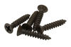 Picture of #6 X 3/4'' Black Oxide Coated Stainless Flat Head Phillips Wood Screw, (100 pc), 18-8 (304) Stainless Steel Screws by Bolt Dropper