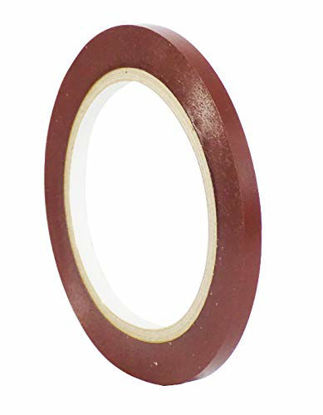 Picture of WOD VTC365 Brown Vinyl Pinstriping Tape, 1/4 inch x 36 yds. for School Gym Marking Floor, Crafting, & Stripping Arcade1Up, Vehicles and More