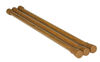 Picture of Camco 28" RV Refrigerator Bars - Holds Food and Drinks in Place During Travel, Prevents Messy Spills, Spring Loaded and Extends Between 16" and 28" - Oak Finish (3 Pack) (43823)
