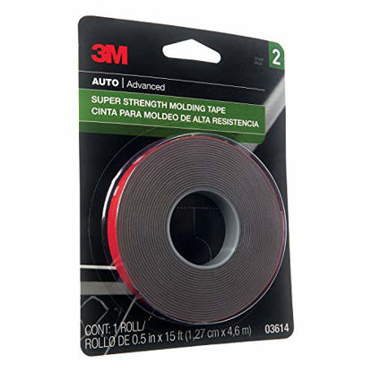 Picture of 3M Super Strength Molding Tape, 03614, 1/2 in x 15 ft