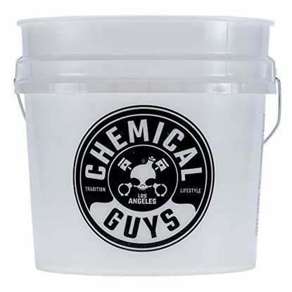 Picture of Chemical Guys ACC_103 Heavy Duty Detailing Bucket with Chemical Guys Logo, 4.5 Gal