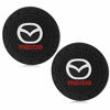 Picture of Auto sport 2.75 Inch Diameter Oval Tough Car Logo Vehicle Travel Auto Cup Holder Insert Coaster Can 2 Pcs Pack (Mazda)