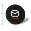 Picture of Auto sport 2.75 Inch Diameter Oval Tough Car Logo Vehicle Travel Auto Cup Holder Insert Coaster Can 2 Pcs Pack (Mazda)