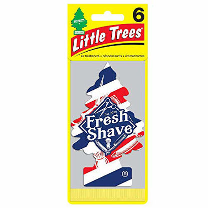 Picture of Little Trees Car Air Freshener 6-Pack (Fresh Shave)
