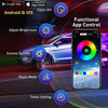 Picture of Car LED Strip Lights, LEDCARE Multicolor RGB Car Interior Lights, 16 Million Colors 5 in 1 with 236 inches Fiber Optic, Ambient Lighting Kits, Sound Active Function and Wireless Bluetooth APP Control