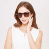 Picture of DUBERY Vintage Polarized Sunglasses for Men Women Retro Square Sun Glasses D518 (Tortoise Frame/Brown Lens)