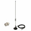 Picture of Bingfu HF VHF UHF Ham Radio Amateur Radio Mobile Radio Scanner Antenna Police Scanner Antenna Magnetic Base BNC Male Antenna Compatible with Uniden Bearcat Whistler Radio Shack Police Radio Scanner