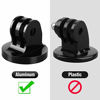 Picture of Camera Tripod Mount Adapter, ChromLives 1/4-20 Aluminum Camera Adapter Compatible with Gopro Hero 8, 7, 6, 5, 4, 3+, 3, 2, 1, DJI OSMO Action and More