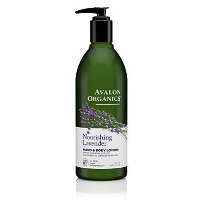 Picture of Avalon Organics Nourishing Lavender Hand & Body Lotion, 12 oz. (Pack of 2)