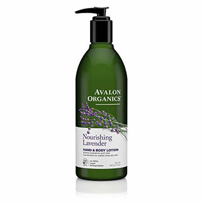 Picture of Avalon Organics Nourishing Lavender Hand & Body Lotion, 12 oz. (Pack of 2)