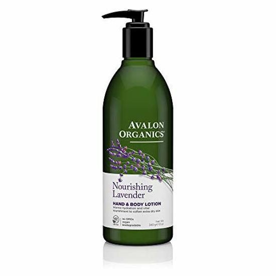 Picture of Avalon Organics Nourishing Lavender Hand & Body Lotion, 12 oz. (Pack of 2)