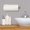 Picture of Kamenstein Perfect Tear Patented Wall Mount Paper Towel Holder, 14-Inch, Silver, Rounded Finial