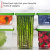 Picture of Rubbermaid FreshWorks Saver, Large Produce Storage Container, 18.1-Cup, Clear