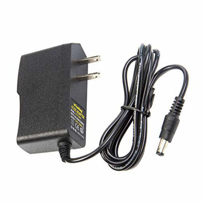 Picture of COOLM AC to DC 12V 500mA Power Supply Adapter 100-240V 50 60hz to 12V 0.5A Charger 6W 5.5mm x 2.5mm DC Plug for CCTV Security Camera Router