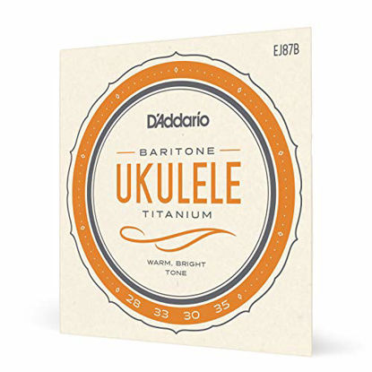 Picture of D'Addario EJ87B Titanium Ukulele Strings, Baritone