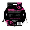 Picture of Ernie Ball 20' Straight / Angle Instrument Cable - White