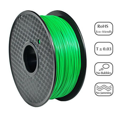 Picture of PRILINE PLA-1KG 1.75 3D Printer Filament, Dimensional Accuracy +/- 0.03 mm, 1kg Spool, 1.75 mm, Green (Pantone Code:355C)