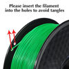 Picture of PRILINE PLA-1KG 1.75 3D Printer Filament, Dimensional Accuracy +/- 0.03 mm, 1kg Spool, 1.75 mm, Green (Pantone Code:355C)