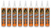 Picture of Gorilla Heavy Duty Construction Adhesive, 9 ounce Cartridge, White, (Pack of 9)