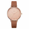 Picture of SHENGKE Women Watches Leather Band Luxury Quartz Watches Girls Ladies Wristwatch Relogio Feminino (K0039-Brown)
