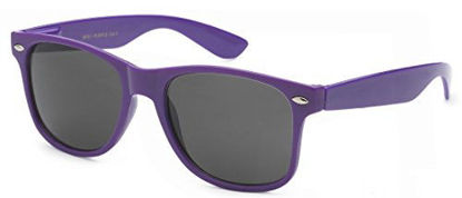 Picture of Sunglasses Classic 80's Vintage Style Design (Purple)