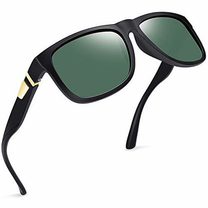 Picture of Joopin Unisex Polarized Sunglasses Classic Men Retro UV400 Brand Designer Sun glasses (Olive Retro)