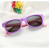 Picture of Kids Polarized Sunglasses TPEE Rubber Flexible Shades for Girls Boys Age 3-9 (Purple Frame/Grey Lens)