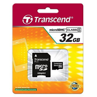 Picture of Verizon Ellipsis 10 Tablet Memory Card 32GB microSDHC Memory Card with SD Adapter