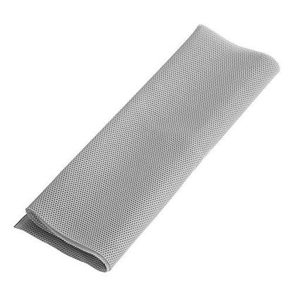 Picture of 140cm x 50cm Speaker Grill Cloth Fabric Dustproof Speaker Mesh Cloth Protective Grille Cover for Stereo Audio Speaker(Gray)