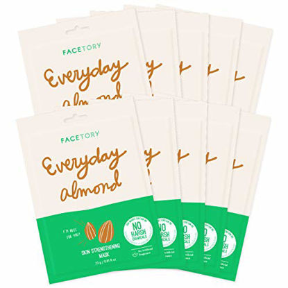 Picture of Everyday Almond Skin Strengthening Mask With No Harsh Chemicals - Strengthening and Anti-Aging (Pack of 10)