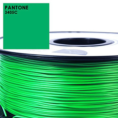 Picture of PRILINE TPU-1KG 1.75 3D Printer Filament, Dimensional Accuracy +/- 0.03 mm, 1kg Spool, 1.75 mm, Green