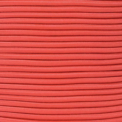Picture of PARACORD PLANET Elastic Bungee Nylon Shock Cord 2.5mm 1/32", 1/16", 3/16", 5/16", 1/8”, 3/8", 5/8", 1/4", 1/2 inch Crafting Stretch String 10 25 50 & 100 Foot Lengths Made in USA