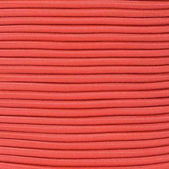 Picture of PARACORD PLANET Elastic Bungee Nylon Shock Cord 2.5mm 1/32", 1/16", 3/16", 5/16", 1/8”, 3/8", 5/8", 1/4", 1/2 inch Crafting Stretch String 10 25 50 & 100 Foot Lengths Made in USA