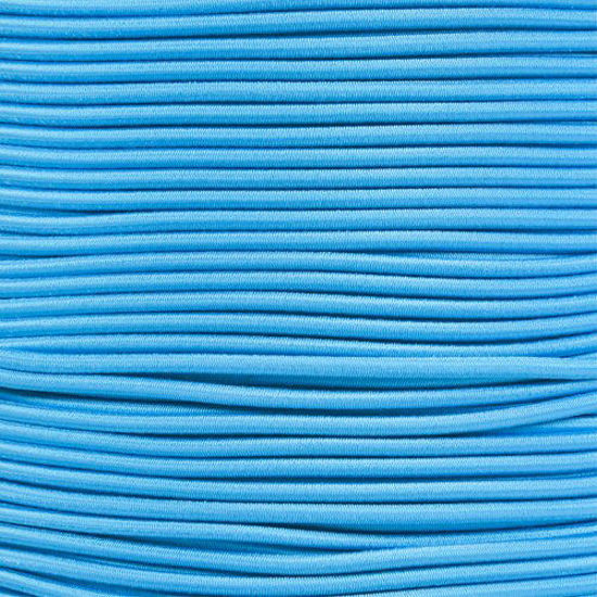 Picture of PARACORD PLANET Elastic Bungee Nylon Shock Cord 2.5mm 1/32", 1/16", 3/16", 5/16", 1/8”, 3/8", 5/8", 1/4", 1/2 inch Crafting Stretch String 10 25 50 & 100 Foot Lengths Made in USA